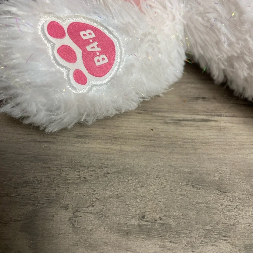 Build A Bear 2019 Disney *Frozen 2* Elsa* White Sparkle Bear, 17”‎